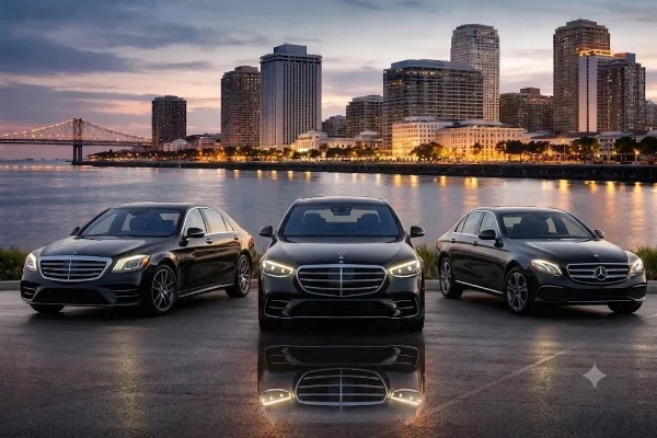Regal Black Limo — luxury sedan vehicle, New Orleans, Louisiana