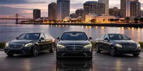Regal Black Limo — luxury sedan vehicle, New Orleans, Louisiana