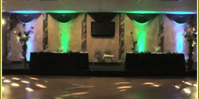 Event uplighting by BIG TIME Music & Lights, Clifton Springs NY