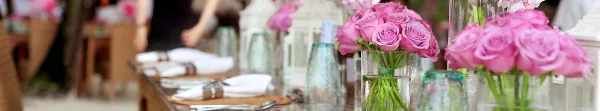 Party and event rental setup by Exceptional Party Rental