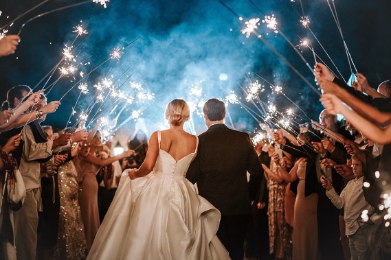Wedding reception photograph by Farlow Photography