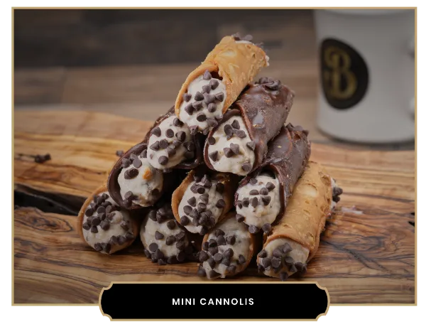 Mini cannoli from Blount County Bakery