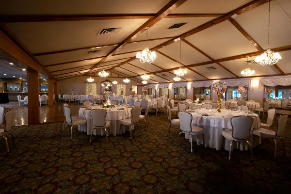 Belhurst - wedding ballroom at the Finger Lakes venue