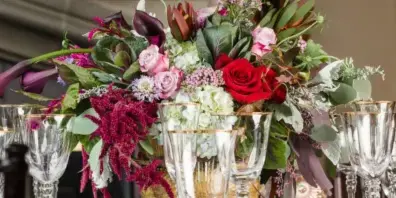 Wedding floral design by Pauleenanne Design