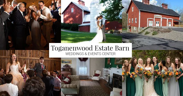 Toganenwood Estate Barn — barn venue for weddings and events, Lyons, New York