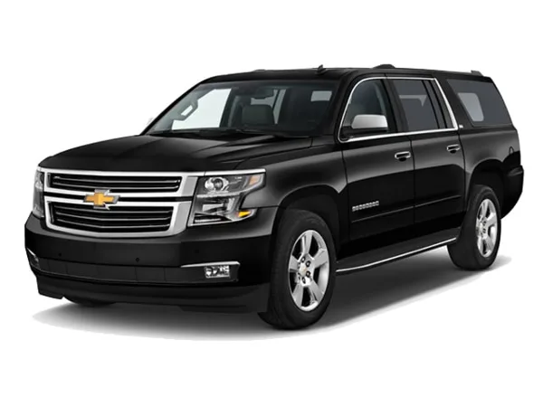 Black Chevrolet Suburban luxury SUV
