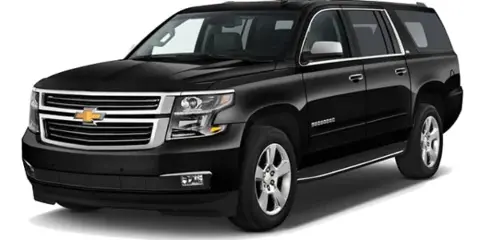 Black Chevrolet Suburban luxury SUV