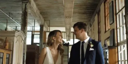 Wedding film still, Metropolitan Building, by ReelBrooklyn wedding videography studio, Brooklyn NY