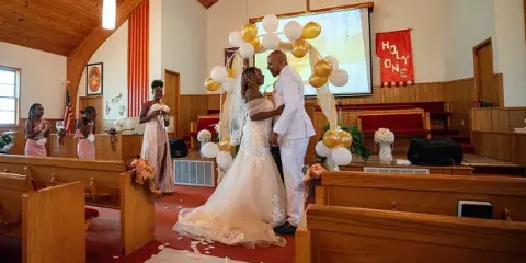 Wedding photograph by Rickey Moore Photography
