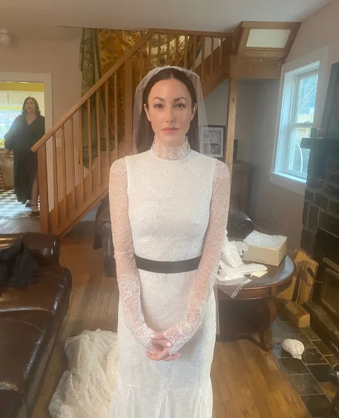 Bride portrait styled by Stacy Beneke