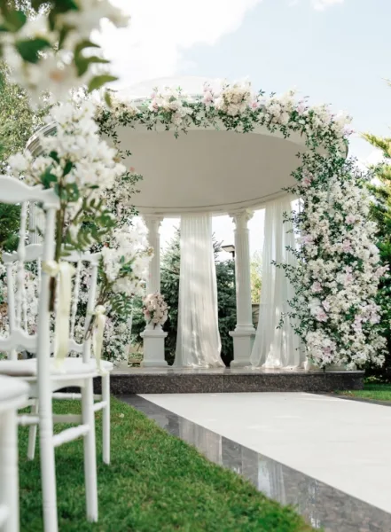 Wedding event setup by Big Dawg Party Rentals, Bronx NY