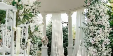 Wedding event setup by Big Dawg Party Rentals, Bronx NY