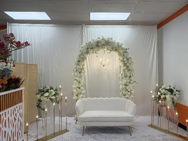 Wedding backdrop decor in Buffalo by WNY Decor