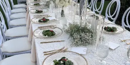 Catering event by Lin + Leigh