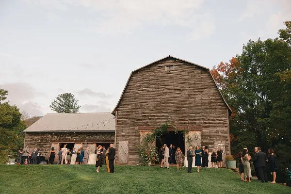 Catskills wedding reception design by Skylar Arden Events & Design