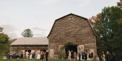 Catskills wedding reception design by Skylar Arden Events & Design