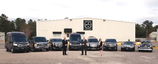 Limousine service vehicle at Hunter Livery