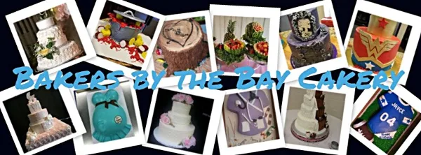 Cake by Bakers by the Bay Cakery