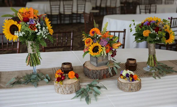 Adams Wedding Flowers Display