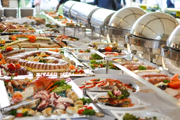 Joe Taylor's Catering catering spread, New York