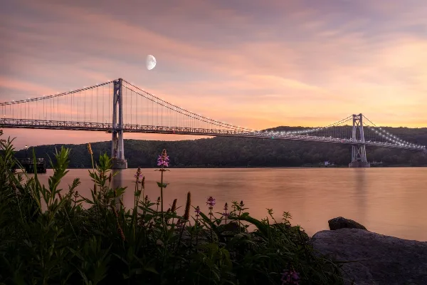 Krutick Photography - moon sunset