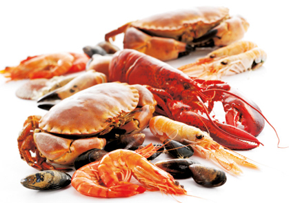 Seafood market at Gulf Shores Seafood, Alabama