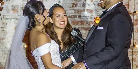 Officiant NYC — Andrea, a New York wedding officiant