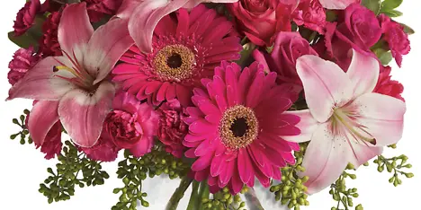 Flower arrangement by Sandy's Flowers & Gifts