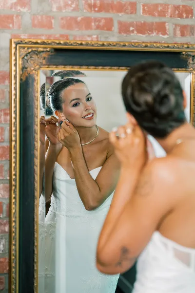 Bridal hair and makeup by Beautiful Brides Hair and Makeup, Philadelphia