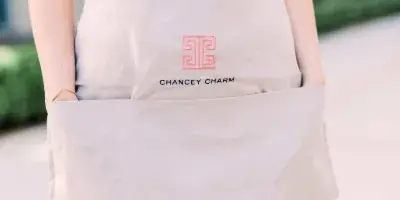 Chancey Charm Weddings — wedding planner's branded apron