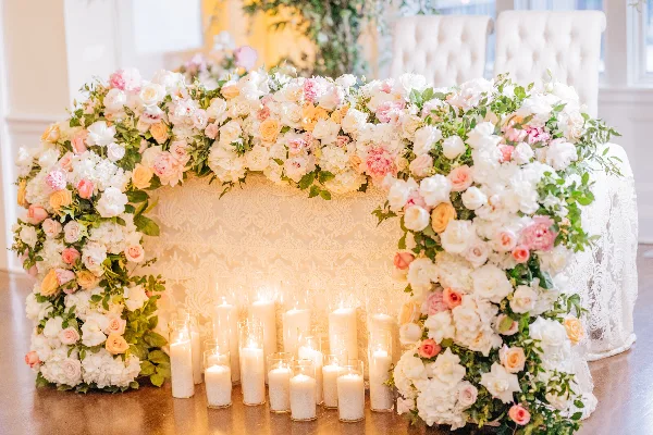 Event reception by A. Merisier Events, Long Island NY wedding and event planner