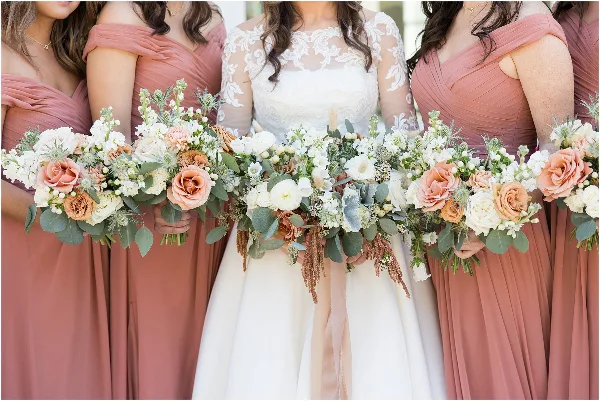 Wedding floral arrangement by Fleur Zoë Florals
