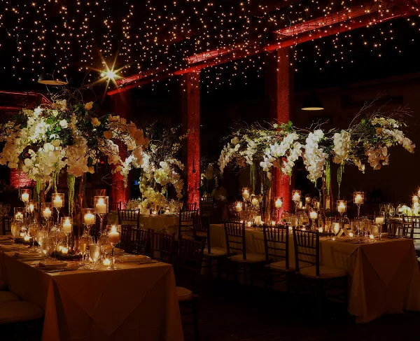 Floral arrangement by Pedestals Floral Decorators, Garden City Park New York