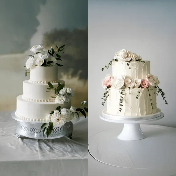 Wedding cake by Edgar's Bakery