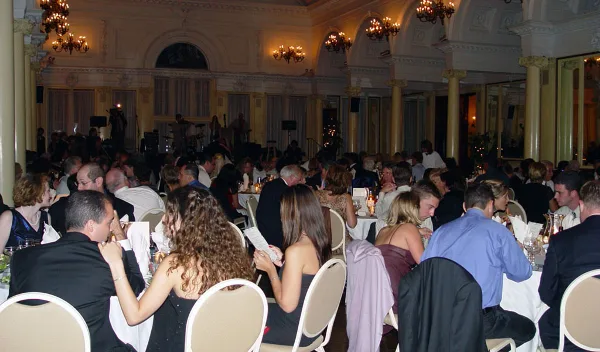 Catering reception at Canfield Ballroom by Rainer's Gourmet Catering