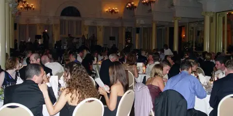 Catering reception at Canfield Ballroom by Rainer's Gourmet Catering