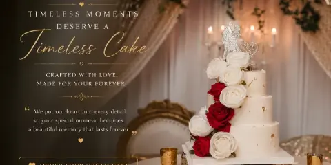 Wedding service by Statham's Cake Studio