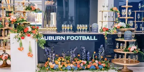 Event decorated with props from PropHouse Birmingham
