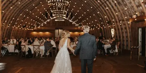 Wedding first dance at Heritage Barn, Hamilton NY