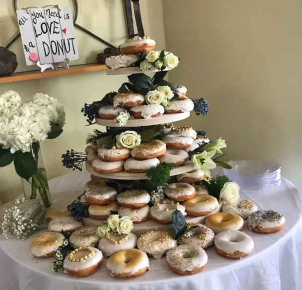 Catering spread by Celebration Catering