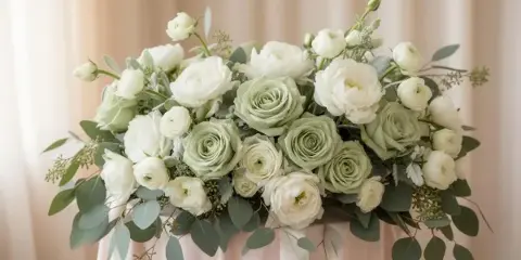 Decorated wedding event scene shown as the hero image on the BLVD Wedding Concepts rentals website