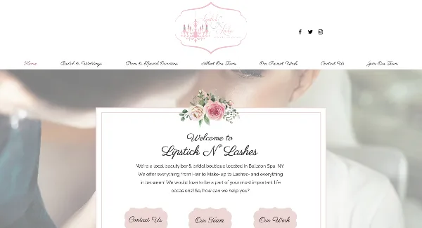 Bridal hair and makeup by Lipstick N Lashes, Saratoga Springs NY