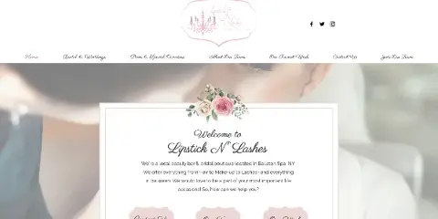 Bridal hair and makeup by Lipstick N Lashes, Saratoga Springs NY