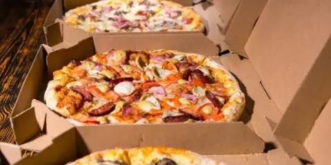 Italian catering dishes by Trattoria Pizza & Italian