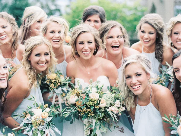 Bridal hair and makeup by Danielle Ivy Chip