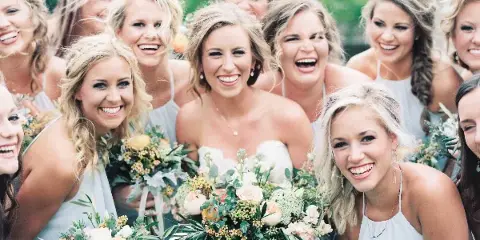 Bridal hair and makeup by Danielle Ivy Chip