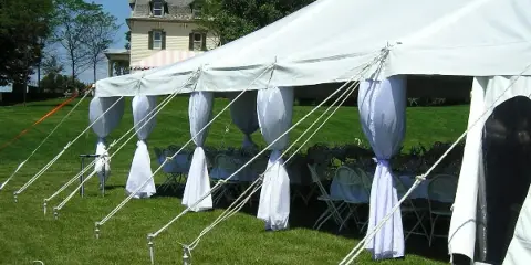 Upstate Party Rental wedding tent rentals Seneca Falls NY