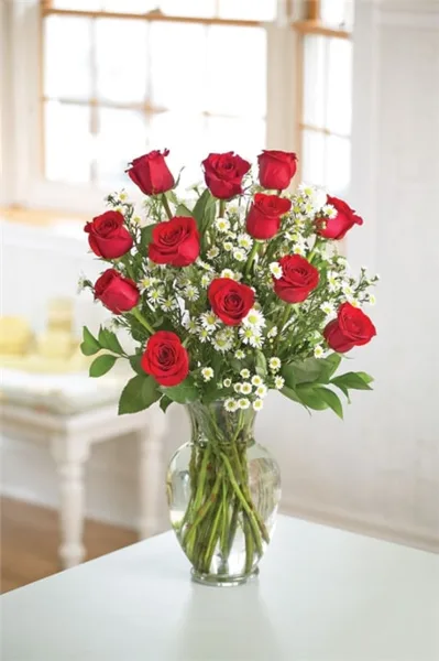 Allyson's Flowers - a dozen premium red roses