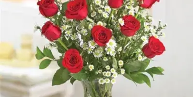 Allyson's Flowers - a dozen premium red roses