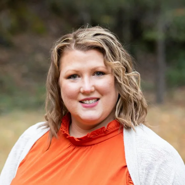 Portrait of Heather Bair, an event planner for Ybarra Events